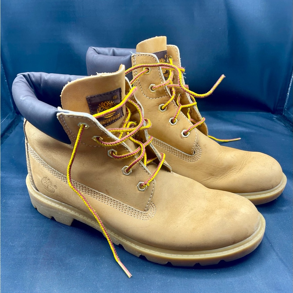Timberland 10960 Big Kids' Tims Boots - Classic Wheat - Size 6M